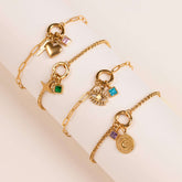 Birthstone Charm Bracelet
